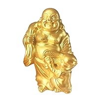 布袋様仏像 Amazon｜仏像 木彫り 布袋様の置物 高級天然ツゲ木彫り 金運