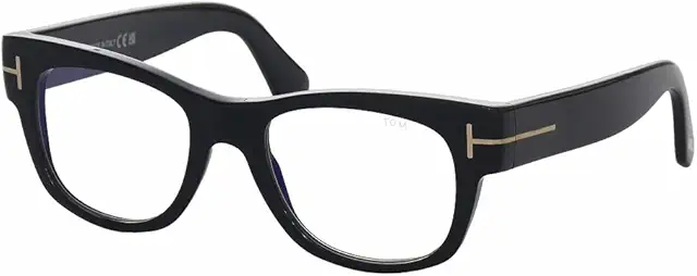 TOM FORD FT5040-B Lunettes de Soleil Shiny Black 52 - Modèle Unisexe
