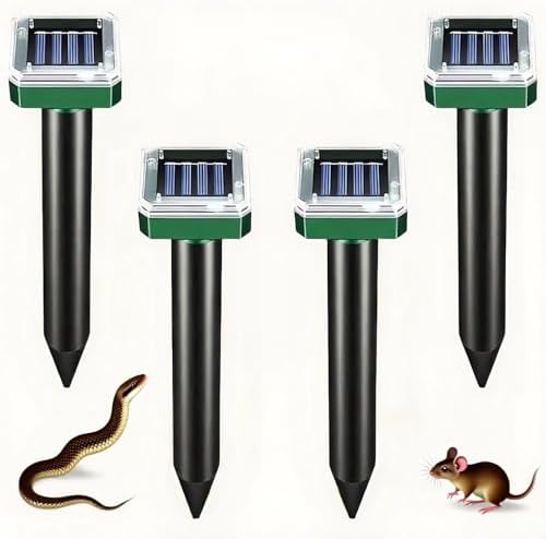 Amazon.com: Solar-Powered Ground Vibrating Repellent – Keep Rats ...