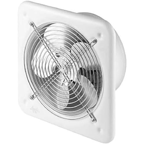 SWANEW Ø 100mm Badlüfter Wandventilator Lüfter, badezimmer Abluft Ventilator Küche WC Bad Lüfter, Weiß, Leise Ventilator 2 AWENTA 315 mm Axial Ventilator Absauglüfter Absaugung IP44 WO Wand Fenster Gebläse Lüfter Industrie Abluft Zuluft Hochdruck Radiallüfter Radialventilator Kunststoff Silber