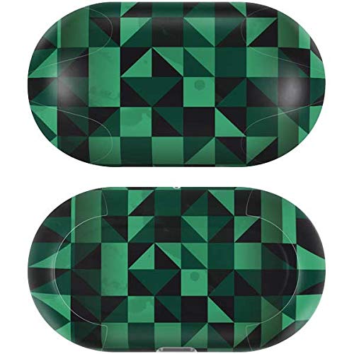 Skinit Decal Audio Skin Compatible with Galaxy Buds+ - Officially Licensed Originally Designed Black & Green Design
