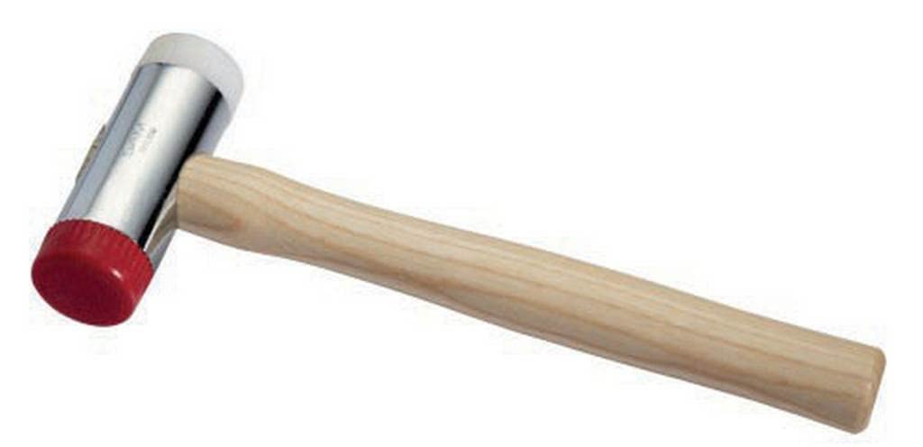 SAM Outillage 320-32D Massette manche bois Haute performance 400 g Diamètre 32 mm