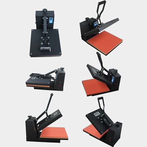Multifuncional Prensa Térmica 15x15 pulgadas para Ropa miniatura 7