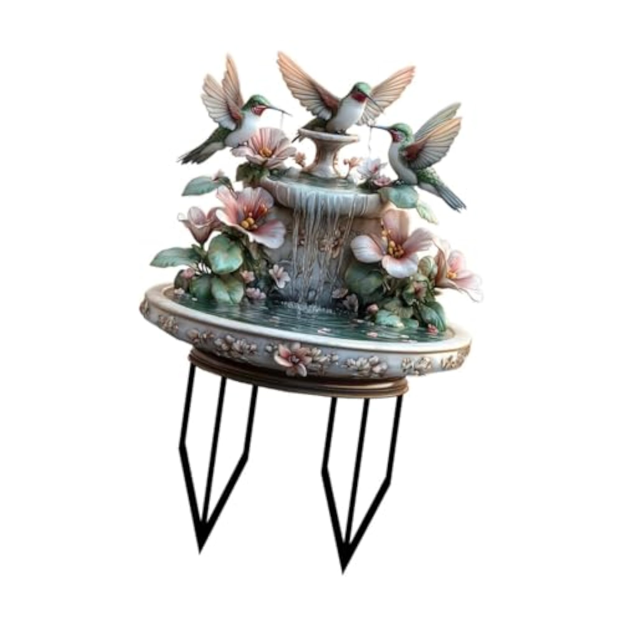 Garden Hummingbird Stake 2D Acrylic for Pathway Decoration