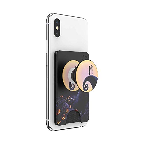 PopSockets Adhesive Phone Wallet and Card Holder with Grip Disney - Nightmare Before Xmas Classic