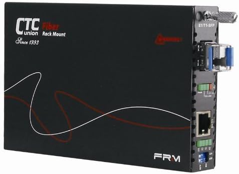 FRM220-E1-T1-SFP - E1 / T1 to SFP Slot Fiber Media Converter w/Web and Console Based Management Support
