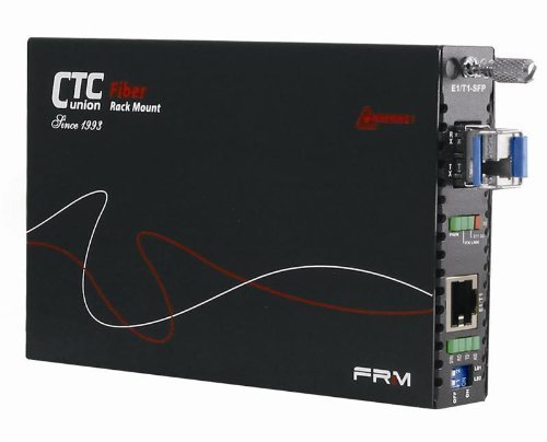 CTCUnion FRM220-E1/T1 to SFP Fiber Media Converter
