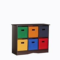 Algopix Similar Product 6 - RiverRidge 6 Bin Storage Cabinet for