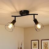 Compatible avec les ampoules E14 : Plafonnier spot LED orientable est équipé d'une douille standard E14, compatible avec diverses ampoules LED E14 (puissance maximale de 54W par ampoule). Vous pouvez choisir la source lumineuse appropriée selon vos préférences personnelles. (Ampoule non incluse)