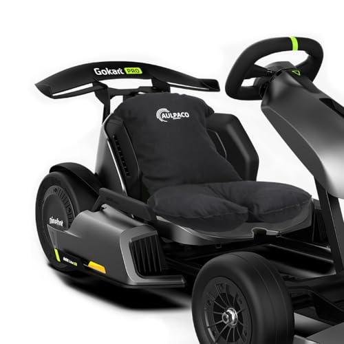 AULPACO Comfortable Backrest Seat Cushion for Segway Ninebot Gokart Karting Accessories?It's just a Cushion, not a go Kart?