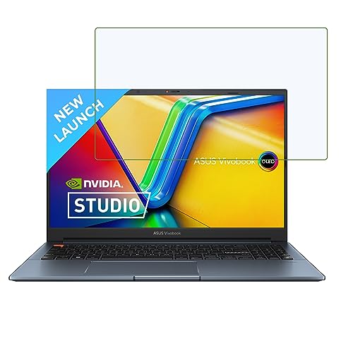 Image of DVTECH Screen Protector Compatible with ASUS Vivobook Pro 15 OLED K6502VU (15.6) inch laptop Screen Protector | 9H Tempered Screen Guard | Flexible