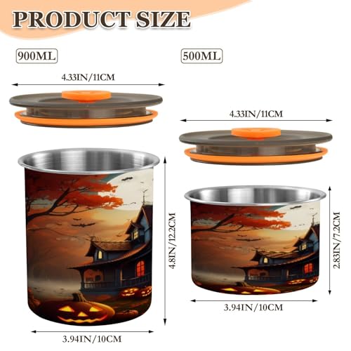 Envase Hermético para Cocina de Acero Inoxidable 17oz miniatura 2
