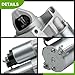 New Starter Compatible with Chevrolet Impala 3.5 3.9L 2006-2011, Monte Carlo 3.9L 2006-2007, Equinox & Pontiac Torrent 3.4L V6 2006, Buick Lucerne 3.4L 2009-2011, 12610636 8000216 89017845 6785N