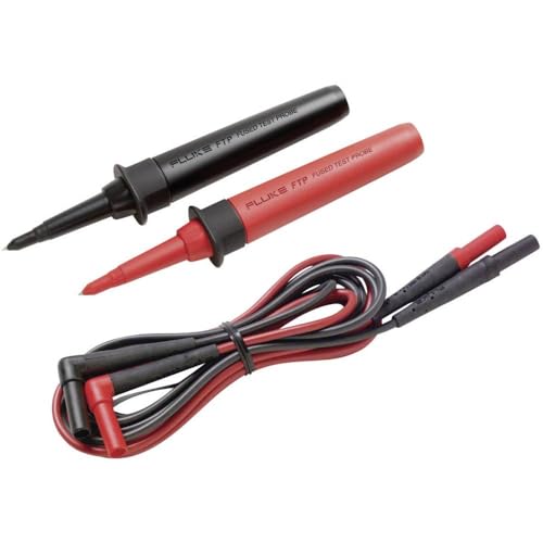 Image of Fluke FTPL-1 Fused Test Probe Set with Test Lead, -20 to 50 Degree C Operating Temperature