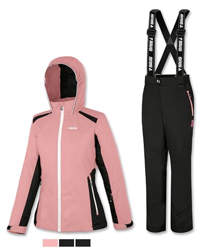 BRUGI Tuta Completo Sci Ragazza/Donna J548 uw2 3.000mm Waterproof Regular Fit
