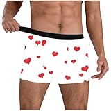 Calzoncillos tipo bóxer personalizados con foto de 1 a 2 caras, ropa interior personalizada de San Valentín para hombre, divertidos y cómodos, calzoncillos casuales transpirables para novio, marido