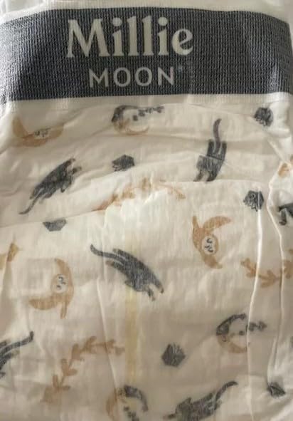 Millie Moon Luxury Diapers (Size-1 and Count-108) Diaper Weight Range: 6 to 11 lbs(Pack of 1)