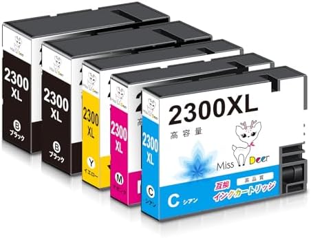 Amazon.co.jp: PGI-2300XL (BK/C/M/Y) 4色セット Canon対応 キヤノン  