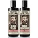 Beard Growth Shampoo and Conditioner Set - Best Organic Face Wash With Biotin & Tea Tree - Best Beard Soap With Beard Oil - Facial Hair Growth Kit For Men - Rapid Hair And Beard Growth - Made In USA