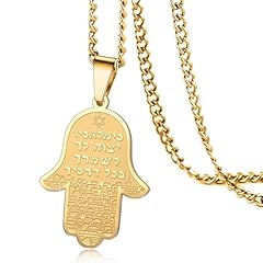 gold hamsa necklace