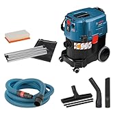 Bosch Professional Aspiratore Industriale Gas 35 M Afc (Motore da 1200 Watt, Serbatoio da 35 Litri, Tubo Flessibile 5 M)