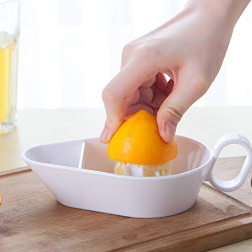 ULTECHVO 2 peças mini copo manual de suco de frutas, espremedor de frutas e laranja manual multifunc