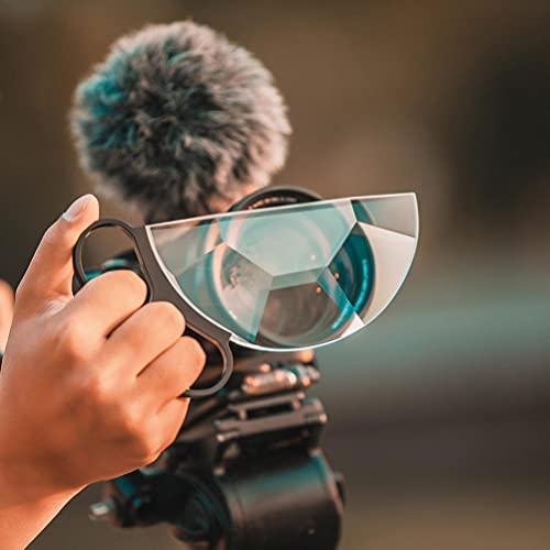 Brteyes Caleidoscópio portátil de 150 mm, filtro prisma, acessórios de câmera, filtros de efeitos es