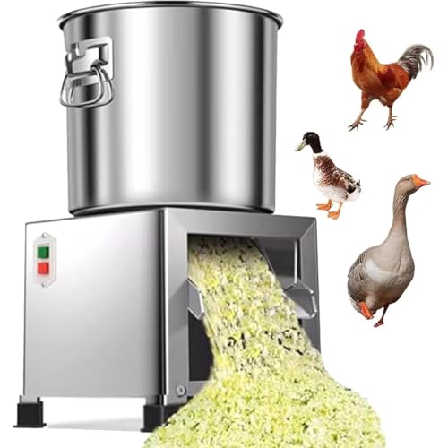 JIADUOFU Procesador Alimentos Comercial, picadora y cortadora Verduras eléctrica 3500 RPM, rallador y triturador Verduras Profesional 1800 W, Amplia Abertura Entrada para una alimentación.