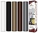 Firefly Craft Heat Transfer Vinyl Bundle | Neutral HTV Vinyl Bundle | Iron On Vinyl for Cricut and Silhouette | Pack of 5 Rolls - Including Best Selling White HTV and Black HTV - 12" x 20" Each