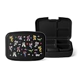 Simple Modern Transformers Porter Bento Lunch Box | BPA Free, Leakproof, Dishwasher Safe | Lunch Container for Girls, Boys, Toddlers, Kids | 3 Compartments, Transformers Block Nation