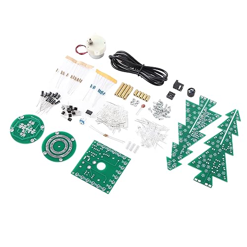 Arbre de Noël électronique musical et rotatif pour kit de bricolage - 7