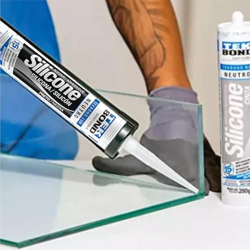 2x Silicone Acético Preto 280g Tekbond Multiuso