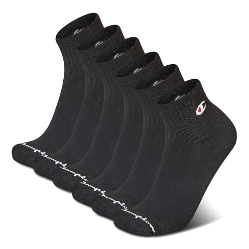 Champion Mens, High Quarter Black, 6-12