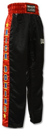 Ring to Cage Kickboxing Pant with Kickboxing Lettering (Medium)