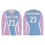 Pink - Blue - White