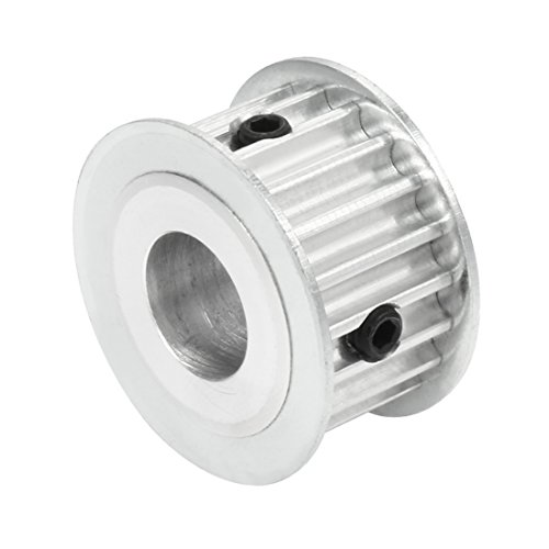 sourcingmap Aluminum 20 Teeth 14mm Bore 5mm Pitch Timing Belt Pulley for 15mm Belt