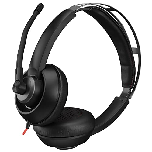 RAMPAGE SNOPY SN-C01 3.5mm Stereo Ofis-Call Center-Toplantı Siyah Profesyonel Mikrofon+Kulaklik