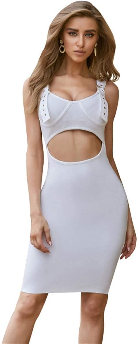 Hip Strap Dress Sexy Navel Short Skirt 
