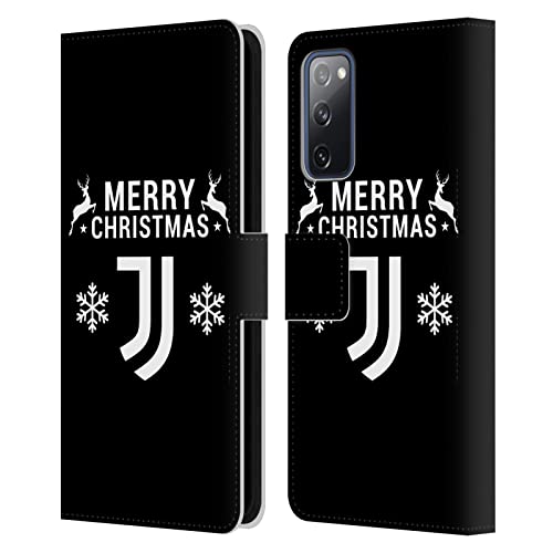 Cadeau de Noël Coque Juventus Samsung S20 FE Étui Cuir Motif Renne