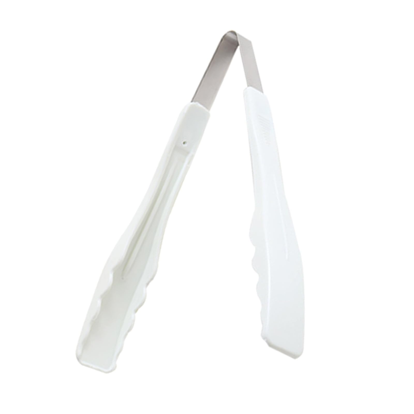 TQUXNGA Food Tongs with Storage Tray for Kitchen Barbecue and Serving Serving Plate for Home Restaurants Thickened Food Tongs