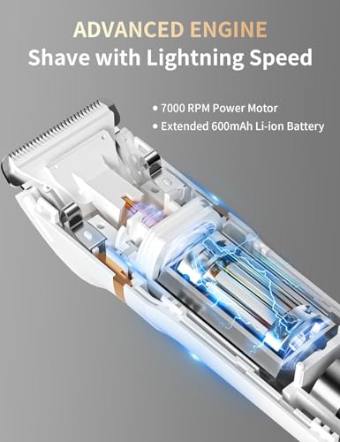 Lady Shavers for Women,Bikini Trimmer Women 3-in-1 Wet and Dry, Hair Trimmer for Women IPX7 Waterproof,Rechargeable Nose Hair Trimmer,Advanced Pain-Free Electric Razor for Body Legs Underarm - Image 4