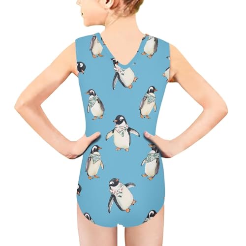 Image of Swimsuits for Girls 3-14 Summer Kids Bathing Suits Gymnastics Leotards One Piece Swimwear