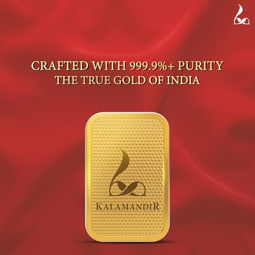 Image of KALAMANDIR | | 24K (999) Fine Gold Bar | 100% Pure| Investment & Gifting Option