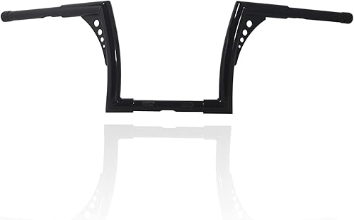 Manillar de 10 pulgadas de altura de 1-14 pulgadas, compatible con Harley Softail FLST FXST Sportster XL 883 1200 Touring Road Glide+Road King