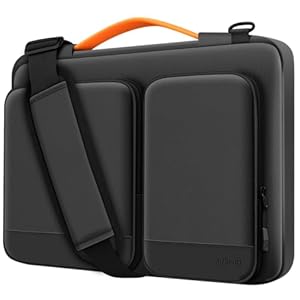 Alfheim Laptoptasche 14-14, 2 Zoll Notebook-Tasche Laptophülle Schutz wasserdichte Stoßfeste Leichte Umhängetasche für MacBook Air 15 Notebook Aktentasche, Kompatibel mit Asus Lenovo Dell Samsung