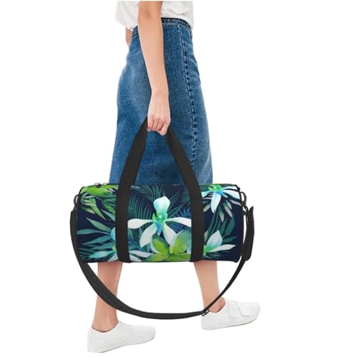 Sac de voyage fleurs tropicales grand format pour voyager sans encombre - 6