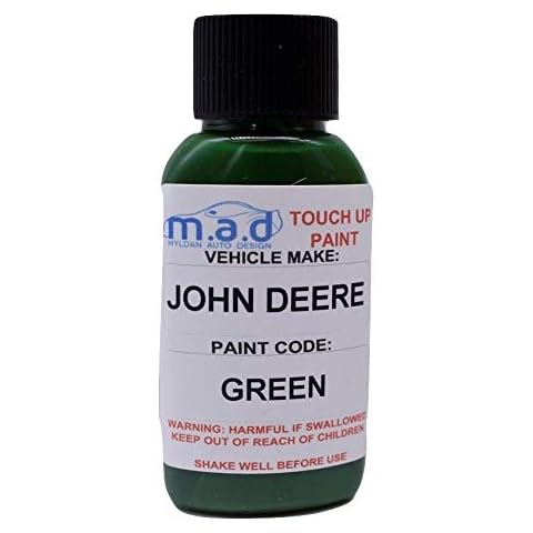 MADPAINTS 30ML TOUCH UP PAINT BOTTLE FOR JOHN DEERE GREEN MOWER RIDE ON X SERIES X300 X305 Cover