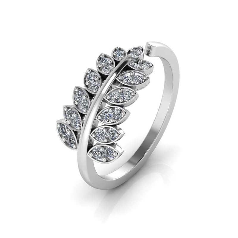 Miss Highness 925 Sterling Pure Silver Ring for Women and Girls, ...