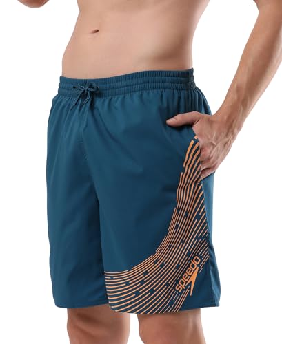 Image of Speedo Men's Xpress Lite Essential Medley Logo Printed Watershorts