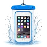 Capa case para celular a prova d'água impermeável transparente u